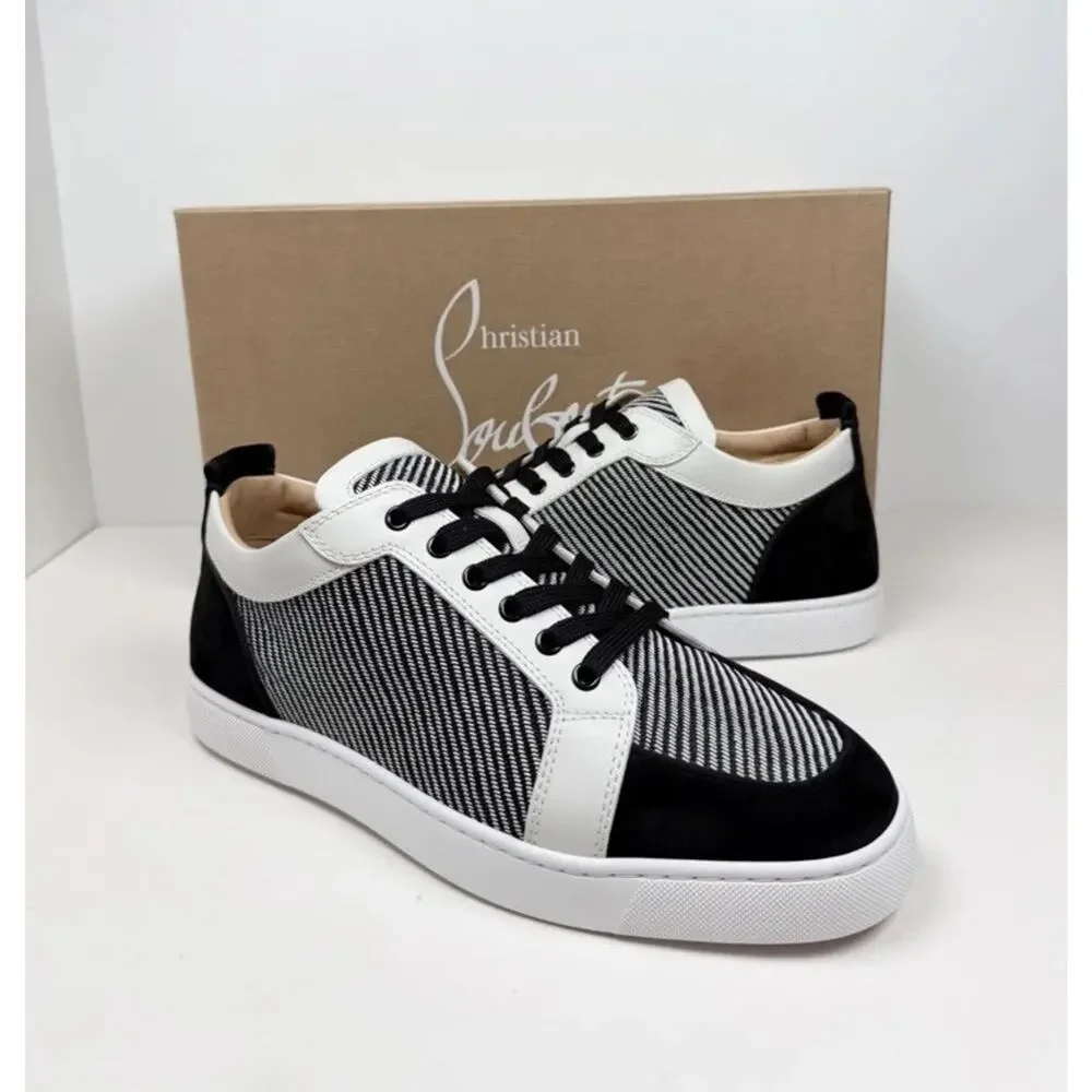 Size 11.5US - Christian Louboutin Rantulow Orlato Black/White🐼 NEW/RETAIL $1K! - Picture 2 of 10